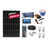 Kit Solar 1350w/día Panel Tv Celular Foco Bateria Laptop Led