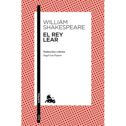 El rey Lear, de Shakespeare, William. Serie Clásica Editorial Austral México, tapa blanda en español, 2022
