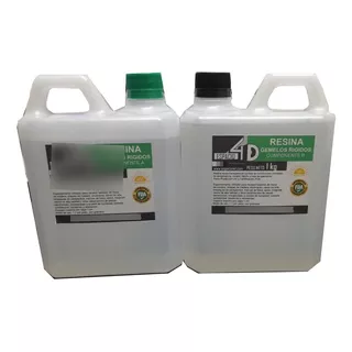 2kg Resina Epoxica Flitro Uv Y Grado Alimenticio/espacio4d