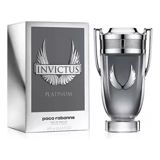 Perfume Masculino Paco Rabanne Invictus Platinum Edp 200ml