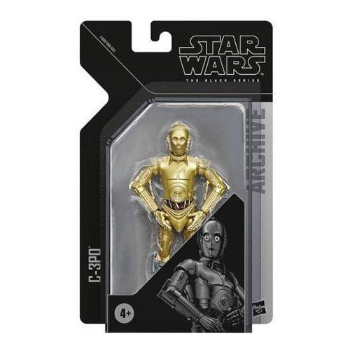 Figura De Acción Hasbro Star Wars Black Series Archive C 3po