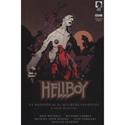 Libro Hellboy : La Mansion De Los Muertos Vivientes De Mike 