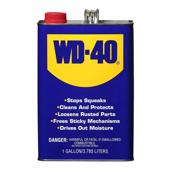 Lubricante Wd40 En Galon 3,785 Lts Afloja Todo Desoxidante