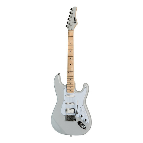 Guitarra eléctrica Kramer Original Collection VT-211S focus de caoba pewter gray brillante con diapasón de arce