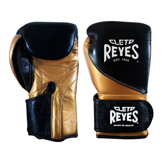 Guantes De Alta Precision Cleto Reyes Negro/oro 12 Oz