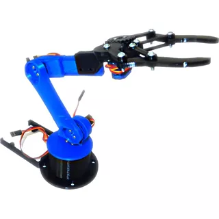 Brazo Robotico Con 4 Servos Totalmente Ensamblado