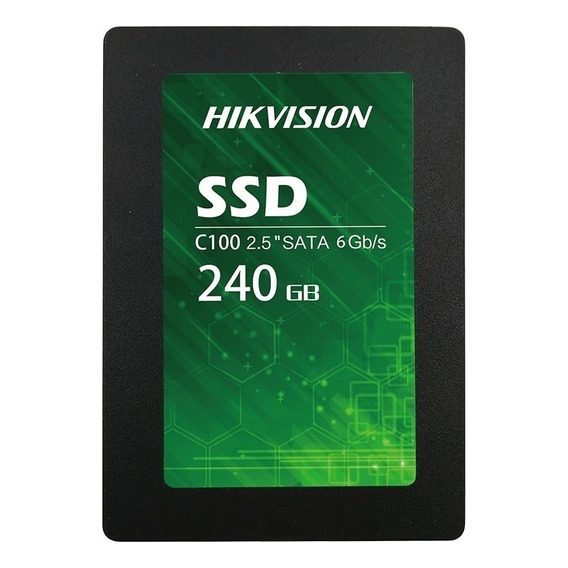 Disco Sólido Interno Hikvision C100 Series Hs-ssd-c100/240g