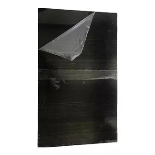 Lamina Placa De Acrilico Color Negro 1 X 0.5 2 Mm C/fim