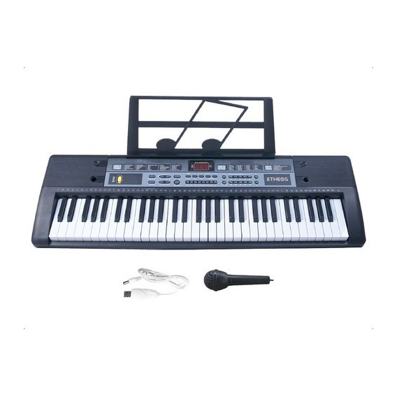 Teclado Organo 5 Octavas Adultos Niños Musical Piano Teclas