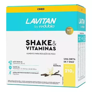 Lavitan Redubio Shake & Vitamina Sabores Diversos 210g Cimed