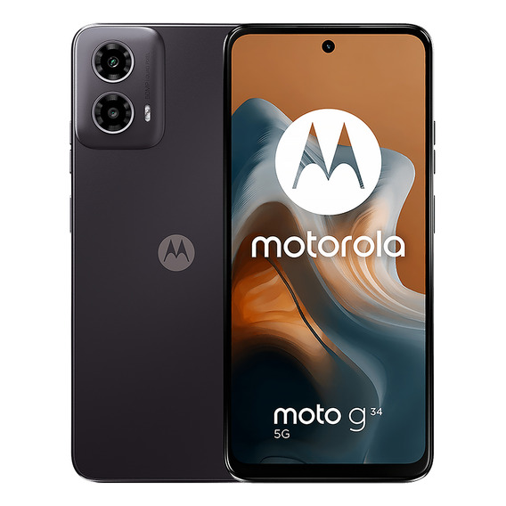 Celular Motorola Moto G34 5g 4gb 64gb 6.5 Hd+ 50 Mp Negro