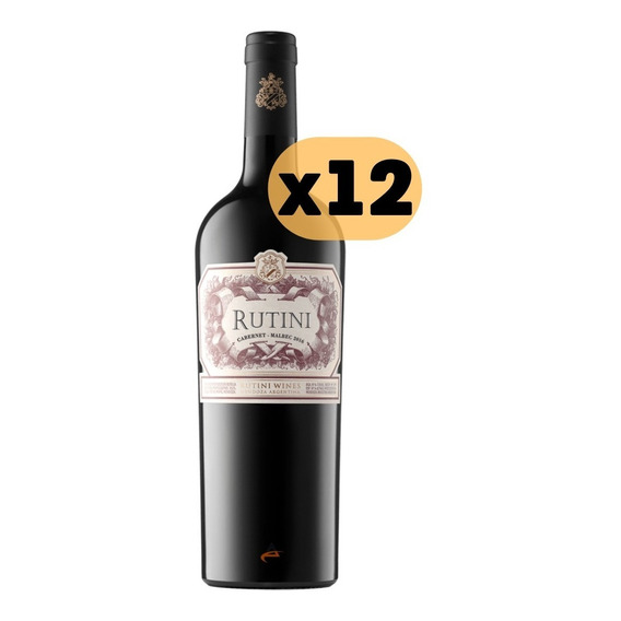 Vino Rutini Cabernet S. Malbec 12x750ml