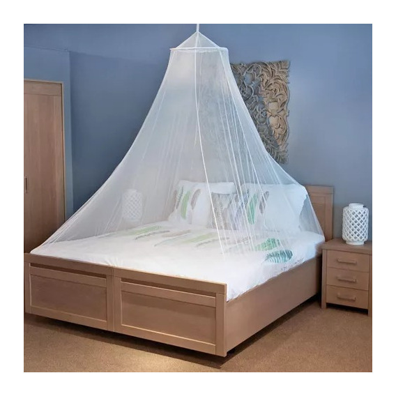 Mosquitero Colgante Tul Blanco Cama 1 O 2 Plazas 8 X 2.6mts 