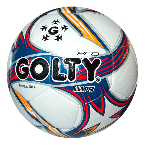 Balón De Fútbol Golty Pro Dualtech N.4-rojo Color Rojo
