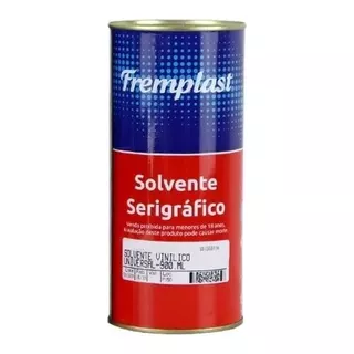 3 Latas 900ml Solvente  Fremplast Para Tinta Fpp Print