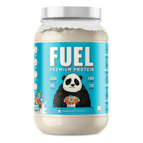 Proteina Fuel Panda Supplements Premium Protein 2 Lb 25 Serv Sabor Fruity Cereal