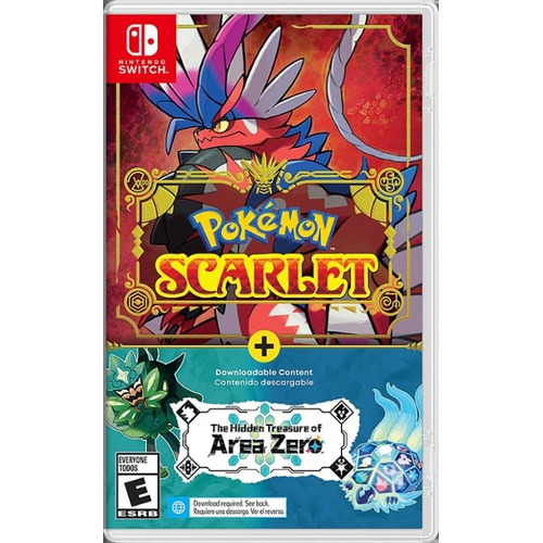 Pokemon Scarlet + Hidden Treasure Area Zero Fisico Switch