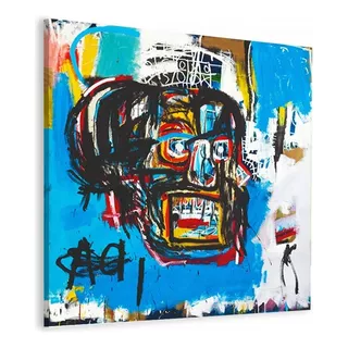 Canvas | Mega Cuadro Decorativo | Basquiat | 120x120