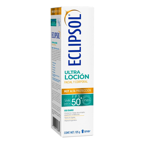  Ultra Loción Facial, Corporal, Eclipsol 125 Gramos