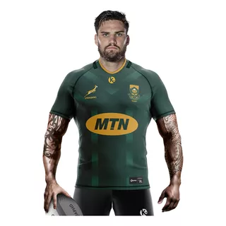 Camiseta Rugby Sudafrica Springboks Test Match Adultos