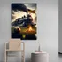 Cuadro Moderno Peñarol 84x118 Mdf Color N/a