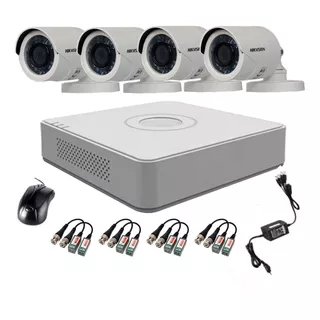 Hikvision Kit 4 Cámaras Seguridad 1080p Hd Envío Matko