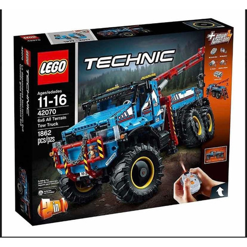 Lego Technic 42070 Camión Grúa Todoterreno 6x6