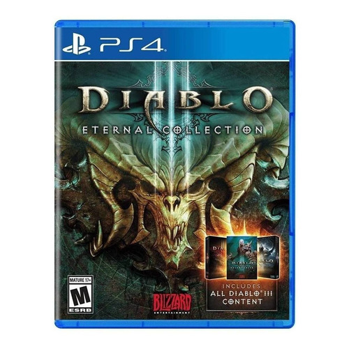 Diablo III: Eternal Collection  Diablo III Blizzard Entertainment PS4 Físico