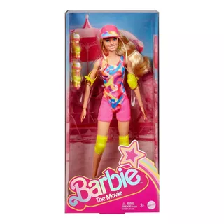 Barbie The Movie Muñeca En Patines Con Su Equipo De Patinaje
