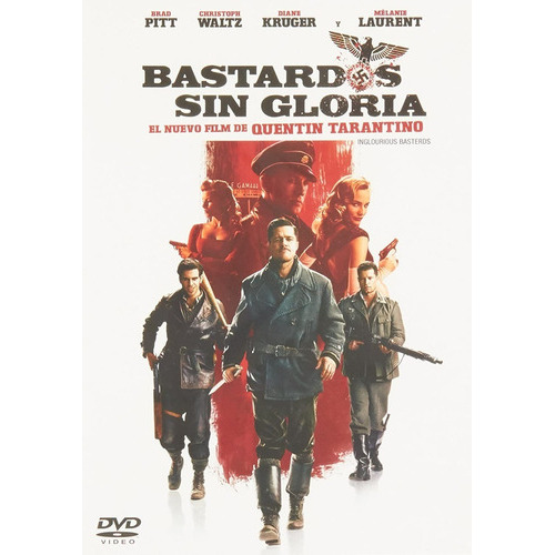 Bastardos Sin Gloria Dvd Pelicula Nuevo Quentin Tarantino