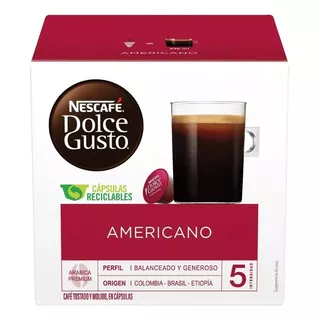 Caja X 32 Cápsulas Nescafé® Dolce Gusto® Americano 256g