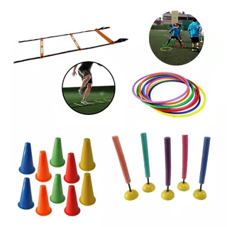 Set Kit De Entrenamiento Futbol N°4 