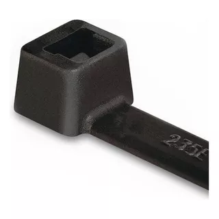 Pinza T120r (39 Cm) Negra, Paquete De 50 Unidades, Color Negro