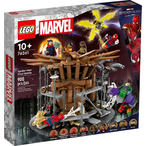 Lego Marvel Batalla Final De Spider-man 76261 900 Pz