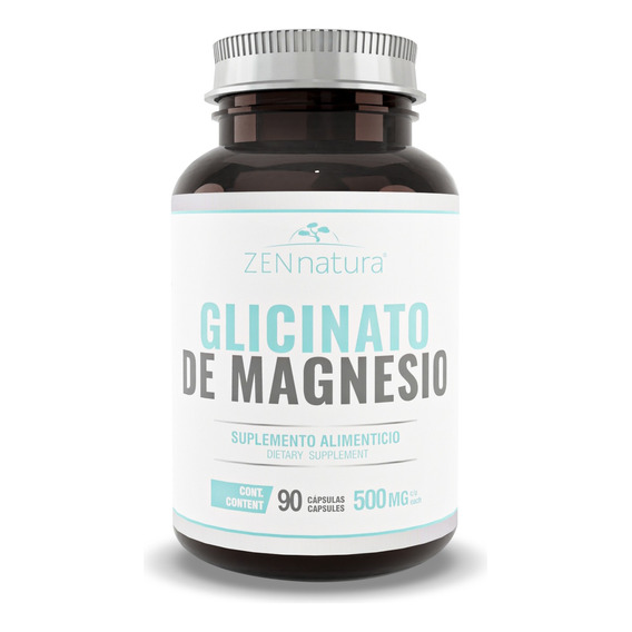 Glicinato De Magnesio 90 Caps Zen Natura