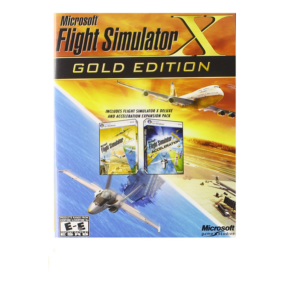 Flight Simulator X Gold Español Pc Digital Tenelo Hoy