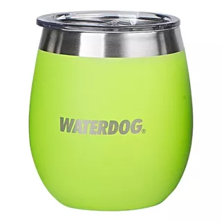 Vaso Termico Copon Mate Waterdog 240cc Acero Inox Tapa Color Amarillo