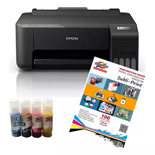 Impresora Para Sublimacion  Epson Ecotank Tinta Y Papel