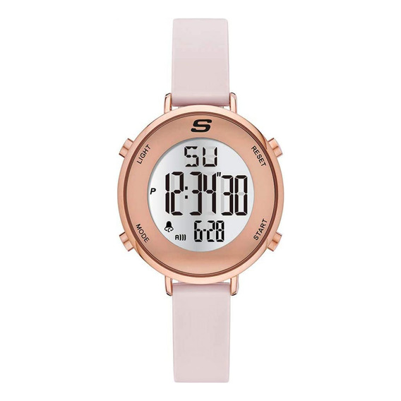 Reloj Para Mujer Skechers Magnolia Sr6168 Rosa