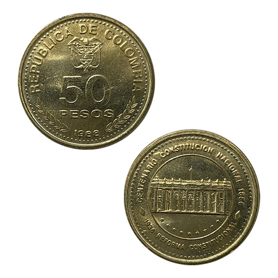 Moneda De 50 Pesos Grandota Por Años