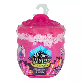 Caldero Mágico Mixies Fizz And Reveal Mixlings X2 Sorpresas Color Rosa Personaje Magic Mixies