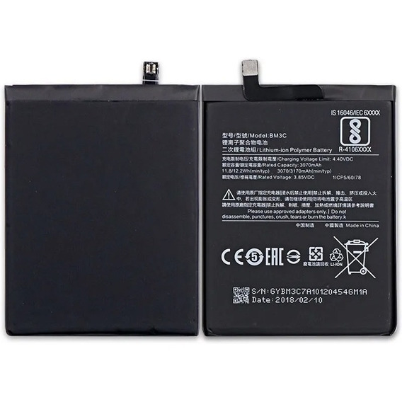 Bateria Para Xiaomi Mi 7 Bm3c + Garantia