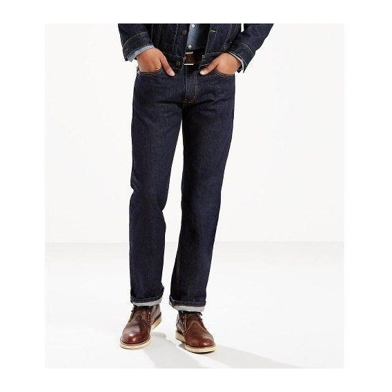 Levi's® Hombre Pantalón 505 Regular Fit Azul 00505-0216