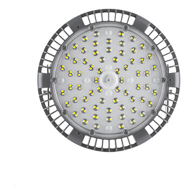 Colgante Galponero Alta Potencia Highbay Pro 100w Macroled Negro