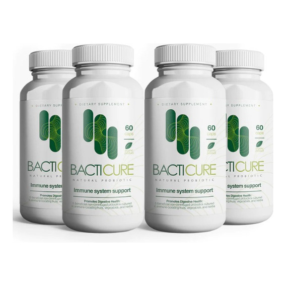 Bacticure Probióticos Para El Balance Del Sistema Digestivo.