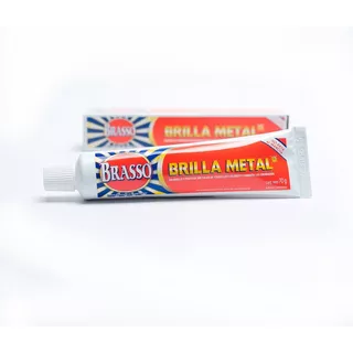 Crema Brilla Metales Brasso Importado Pulir Proteger 
