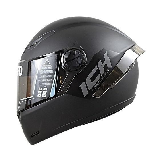 Casco Integral Ich Certificado Gratis Placas Oferta 