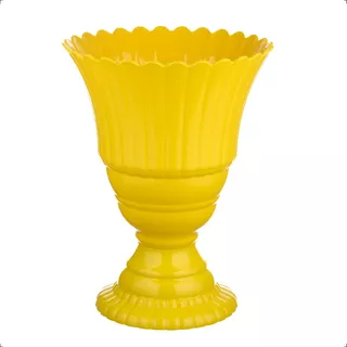 Vaso Decorativo Plástico - Vaso Real Tamanho Grande - 3 Un 