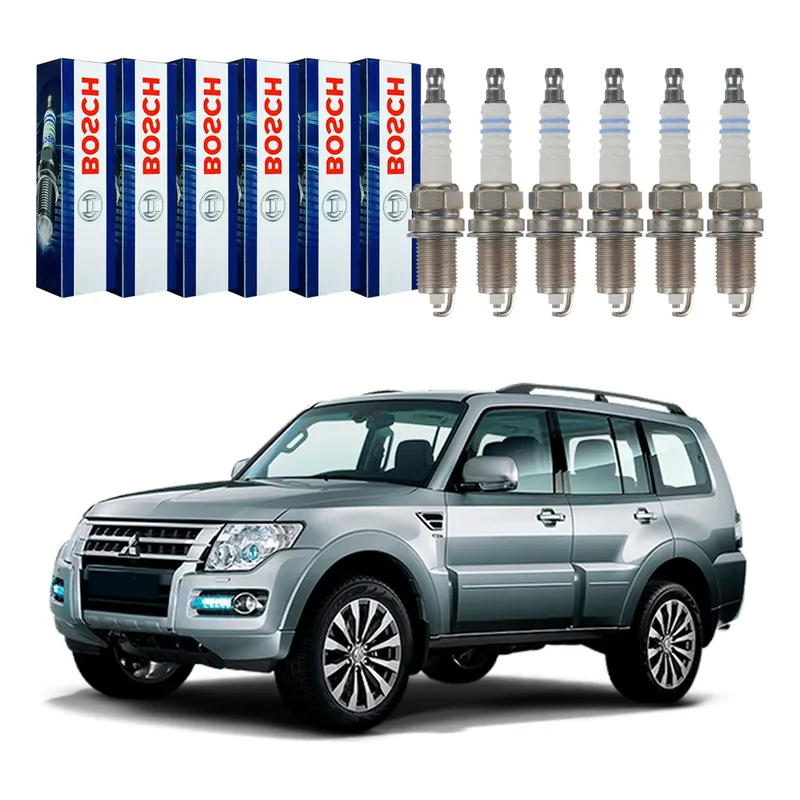 Jogo Velas Bosch Pajero 3.5 2014 A 2016