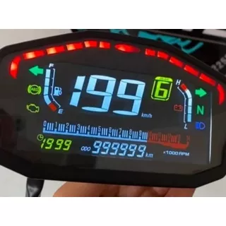 Tacómetro Digital Para Adaptar En Tt Ds 200 Con Sensor Gas